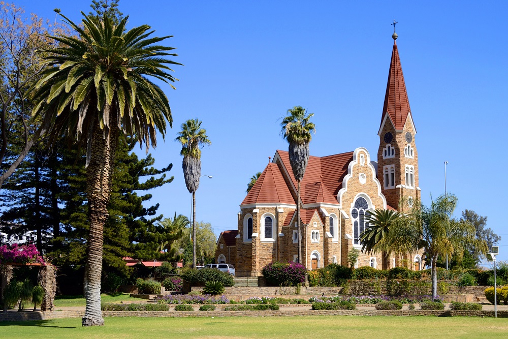 Eglise en Namibie