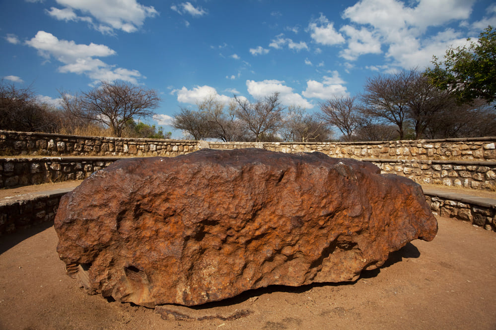 Hoba meteorite in Namibia