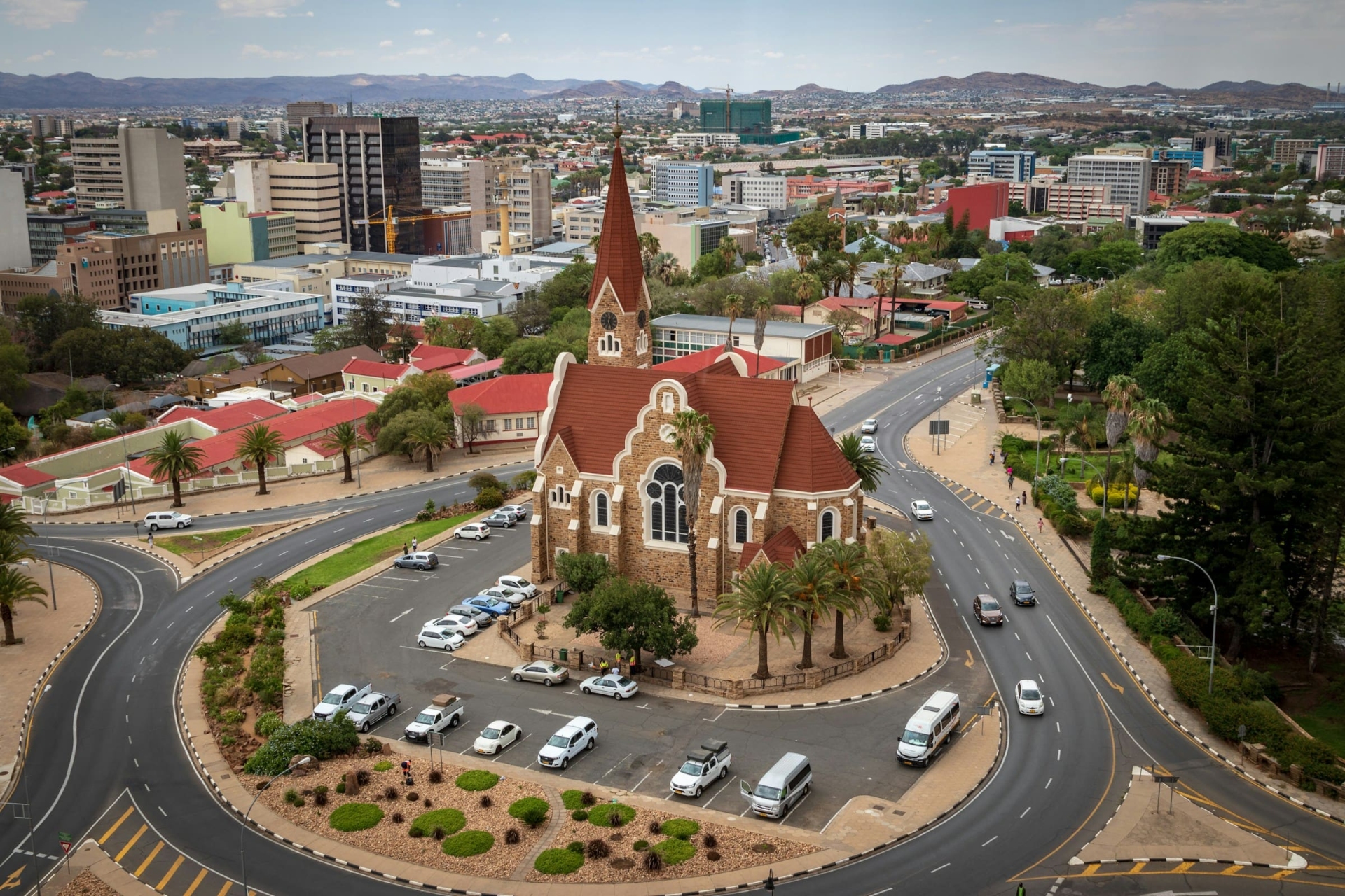 La cathédrale Sainte-Marie de Windhoek