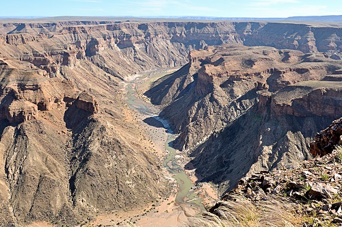 Campement dans le Fish River Canyon