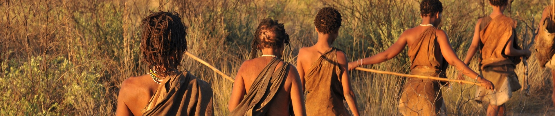 bushmen in the kalahari