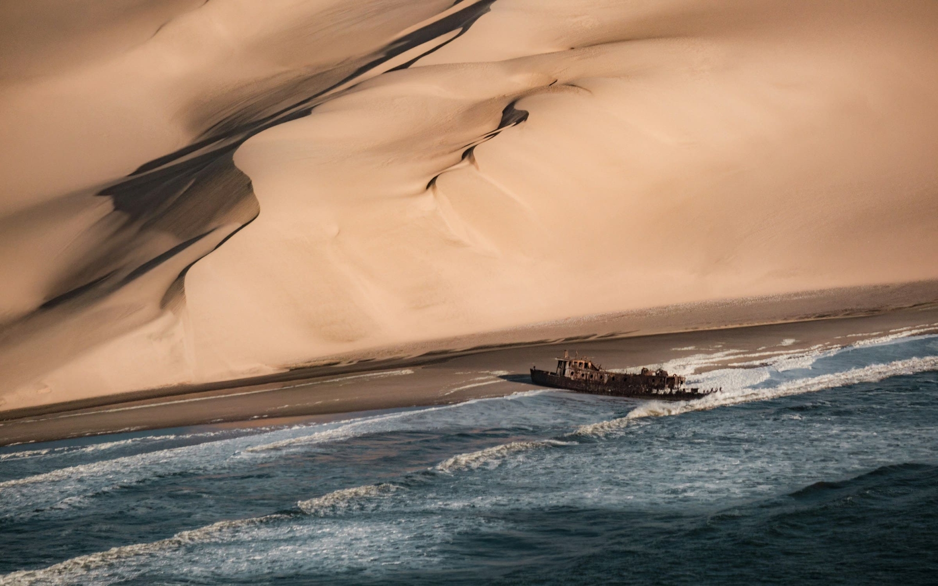 Skeleton Coast - Côte des squelettes - Epaves