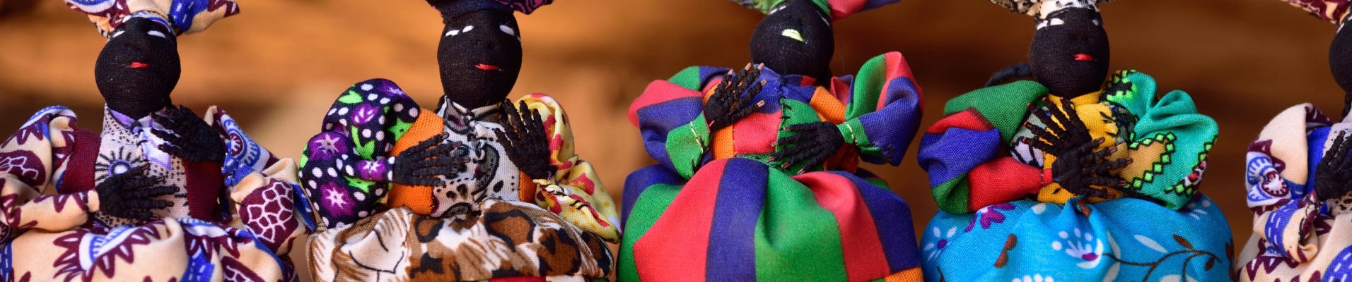 Herero dolls - popular handmade souvenir in Namibia