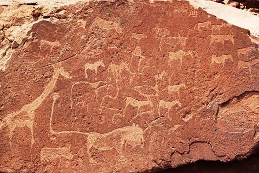 Twyfelfontein - Namibie