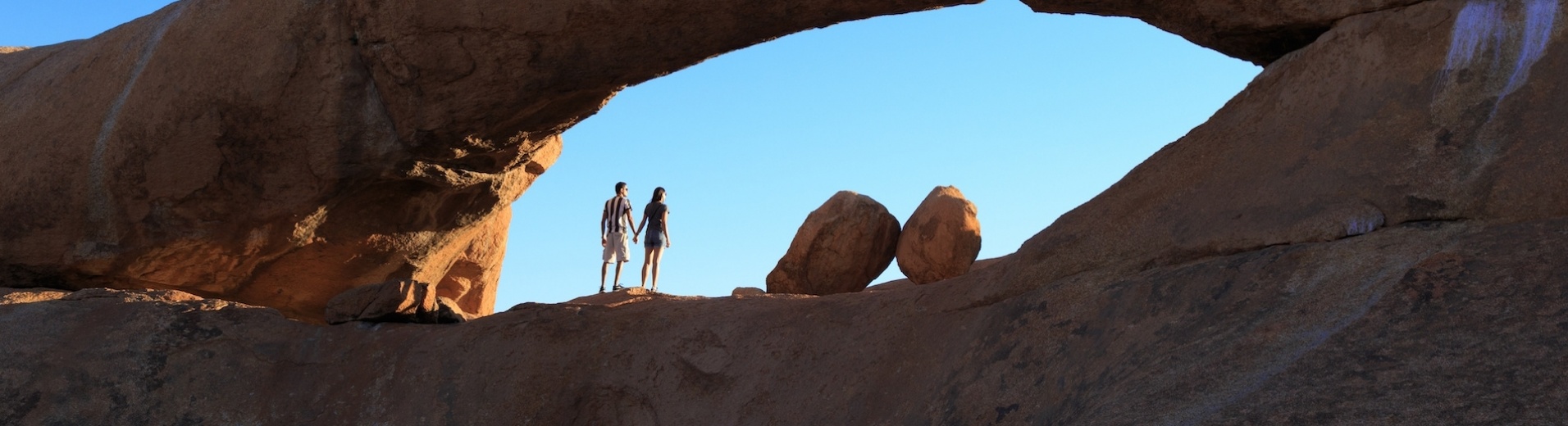 couple en Namibie