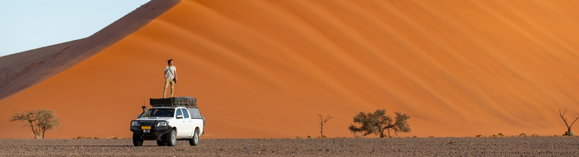 Desert voiture Namibie